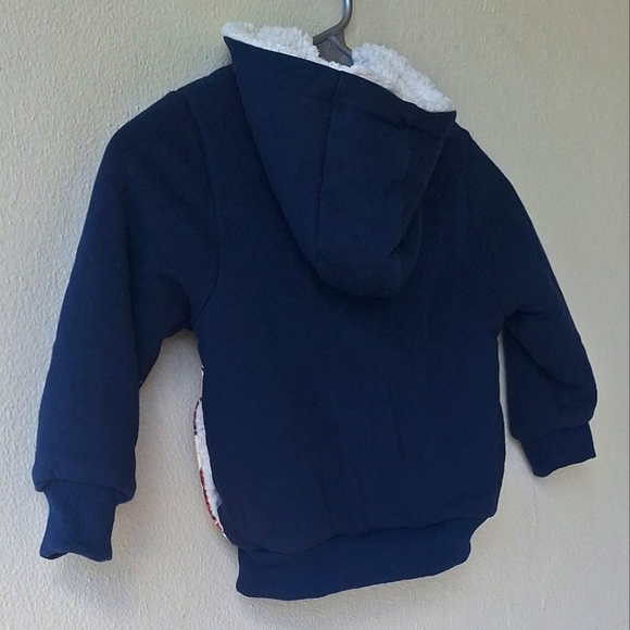 Marvel Hooded Boy's Sweater Full Zip Size 3T - Picture 5 of 10